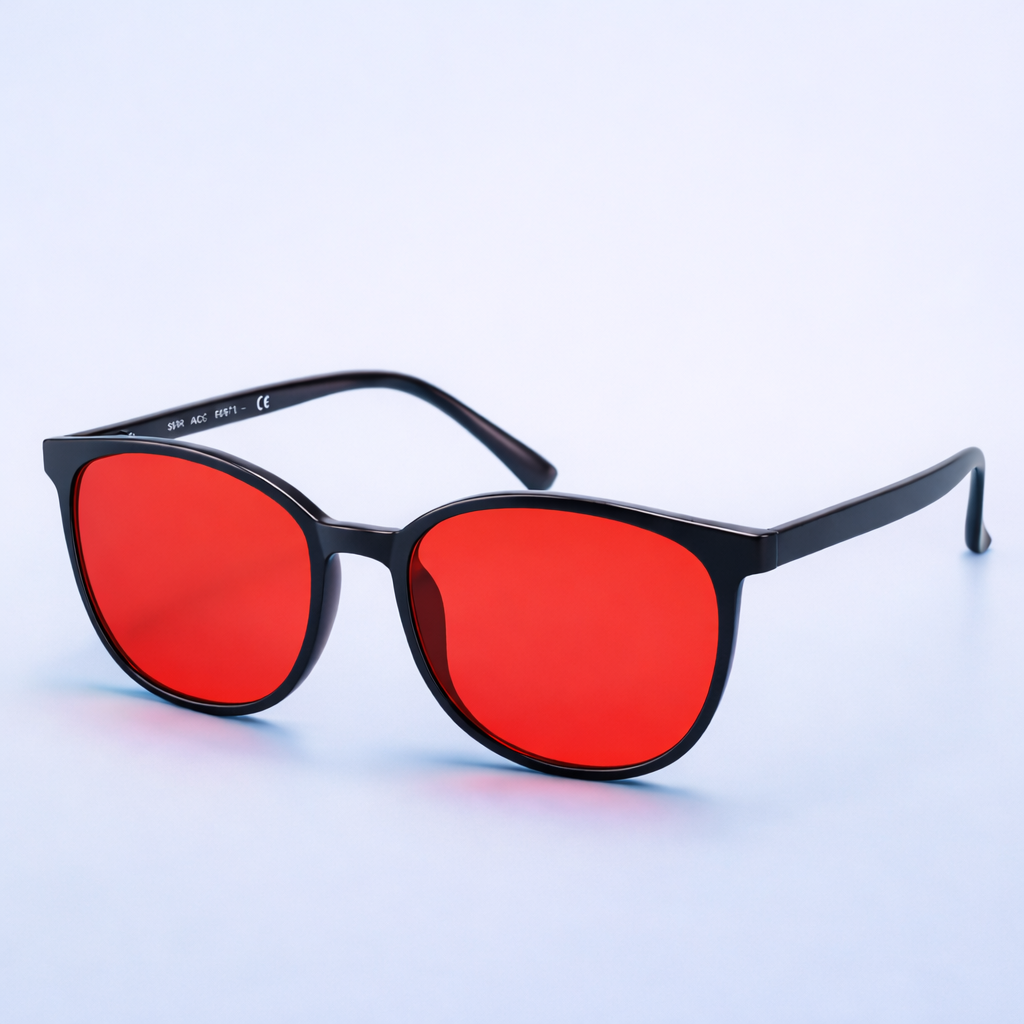 Blåtlys blokerende briller