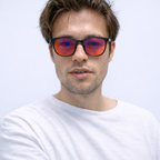 Blåtlys blokerende briller